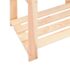 vidaXL 3-Tier Storage Rack 60x38x90 cm Solid Wood Pine 150 kg - Image 6
