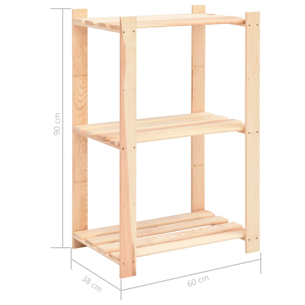 8719883735474_g_en_hd_6 vidaXL 3-Tier Storage Rack 60x38x90 cm Solid Wood Pine 150 kg - Image 7