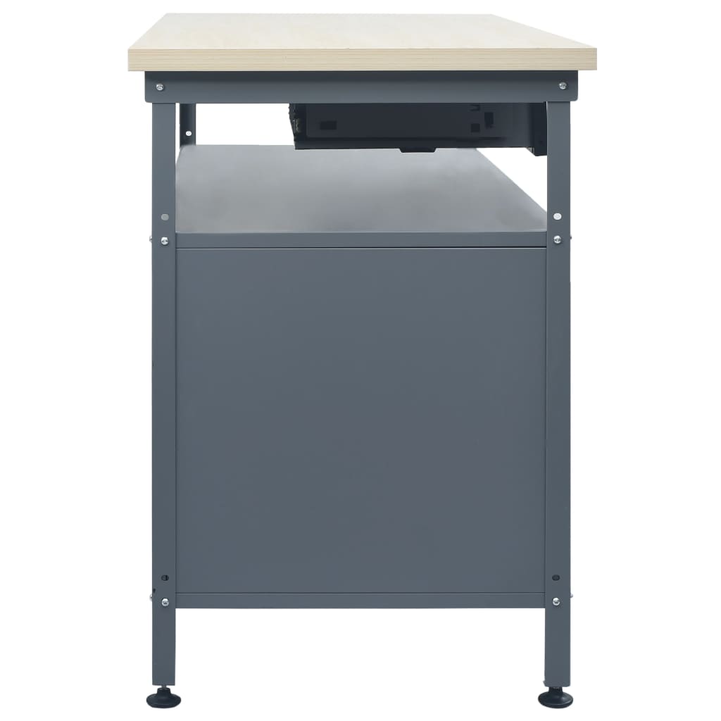 8719883735757_g_en_hd_2 vidaXL Workbench Black 120x60x85 cm Steel - Image 4