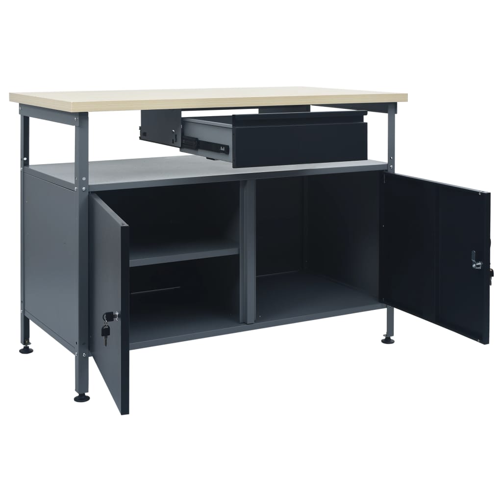 8719883735757_g_en_hd_4 vidaXL Workbench Black 120x60x85 cm Steel - Image 6