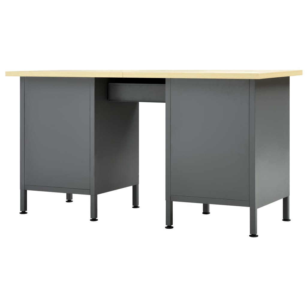 8719883735771_g_en_hd_3 vidaXL Workbench Black 160x60x85 cm Steel - Image 5