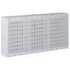 vidaXL Wall Mounted Tool Cabinet Industrial Style Metal Grey and Black - Image 5