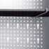 vidaXL Wall Mounted Tool Cabinet Industrial Style Metal Grey and Black - Image 6