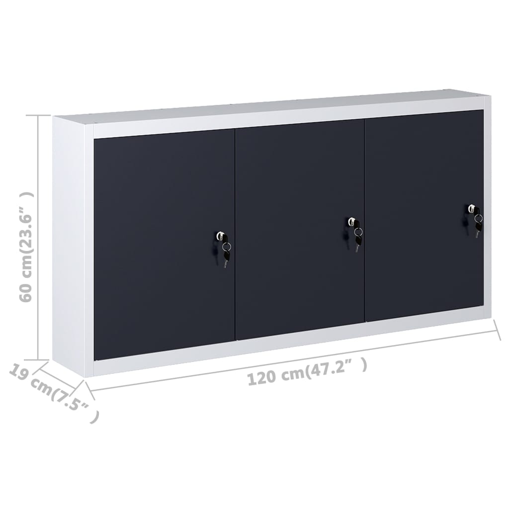 8719883735832_g_en_hd_5 vidaXL Wall Mounted Tool Cabinet Industrial Style Metal Grey and Black - Image 7