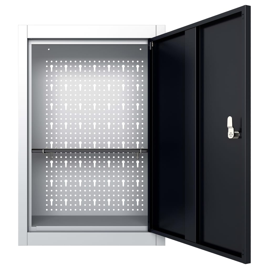 8719883735849_g_en_hd_2 vidaXL Wall Mounted Tool Cabinet Industrial Style Metal Grey and Black - Image 3