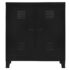 vidaXL Industrial Storage Chest Black 90x40x100 cm Steel - Image 4