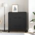 vidaXL Industrial Storage Chest Black 75x40x80 cm Steel - Image 4