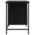 vidaXL Desk with Drawers Industrial Black 120x55x75 cm Steel - Image 6