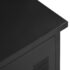 vidaXL Desk with Drawers Industrial Black 120x55x75 cm Steel - Image 8