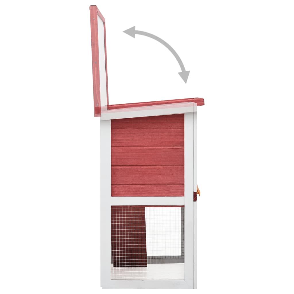 8719883737560_g_en_hd_3 vidaXL Outdoor Rabbit Hutch 1 Door Red Wood - Image 4