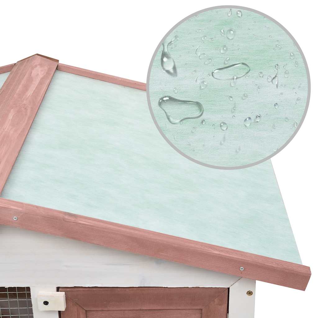 8719883737614_g_en_hd_5 vidaXL Outdoor Rabbit Hutch 3 Doors Brown Wood - Image 6