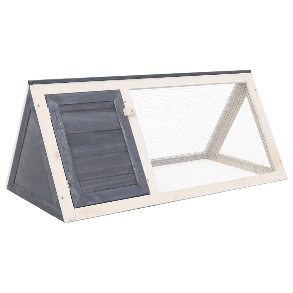 8719883737751_a_en_hd_1 vidaXL Animal Rabbit Cage Grey Wood - Image 1