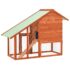 vidaXL Rabbit Hutch 140x63x120 cm Solid Firwood - Image 5