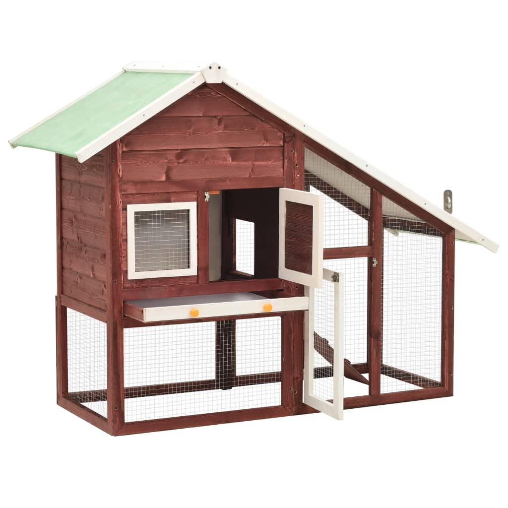 8719883737935_g_en_hd_4 vidaXL Rabbit Hutch Mocha and White 140x63x120 cm Solid Firwood - Image 5