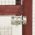 vidaXL Rabbit Hutch Mocha and White 140x63x120 cm Solid Firwood - Image 6