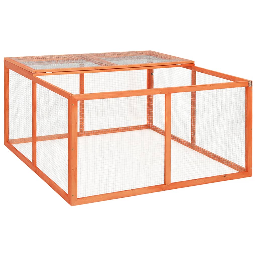 8719883737997_a_en_hd_1 vidaXL Rabbit Hutch 124x120x60 cm Solid Firwood - Image 1
