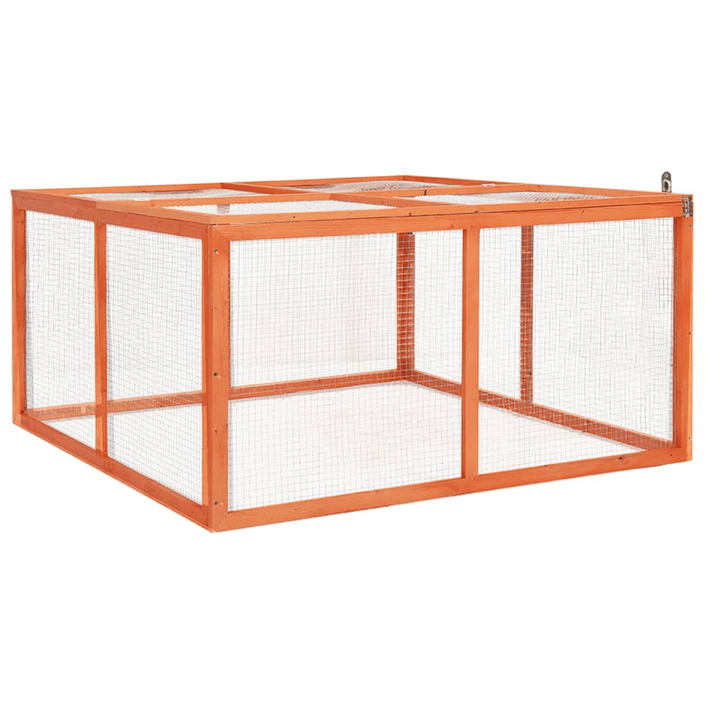 8719883737997_g_en_hd_1 vidaXL Rabbit Hutch 124x120x60 cm Solid Firwood - Image 2