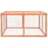 vidaXL Rabbit Hutch 124x120x60 cm Solid Firwood - Image 4
