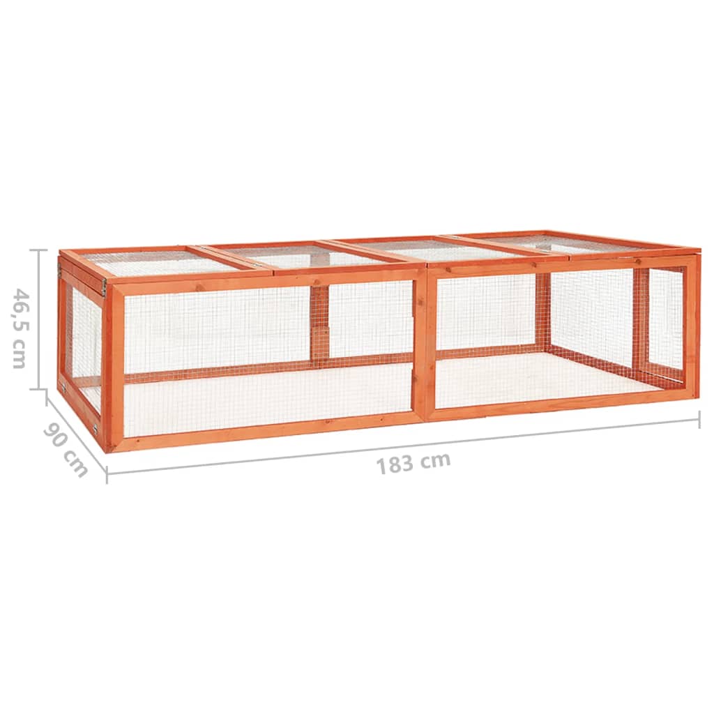 8719883738000_g_en_hd_6 vidaXL Rabbit Hutch 183x90x46.5 cm Solid Firwood - Image 7