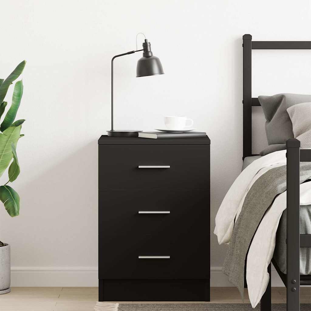 8719883738499_g_en_hd_1 vidaXL Bedside Cabinet Black 38x35x56 cm Engineered Wood - Image 3
