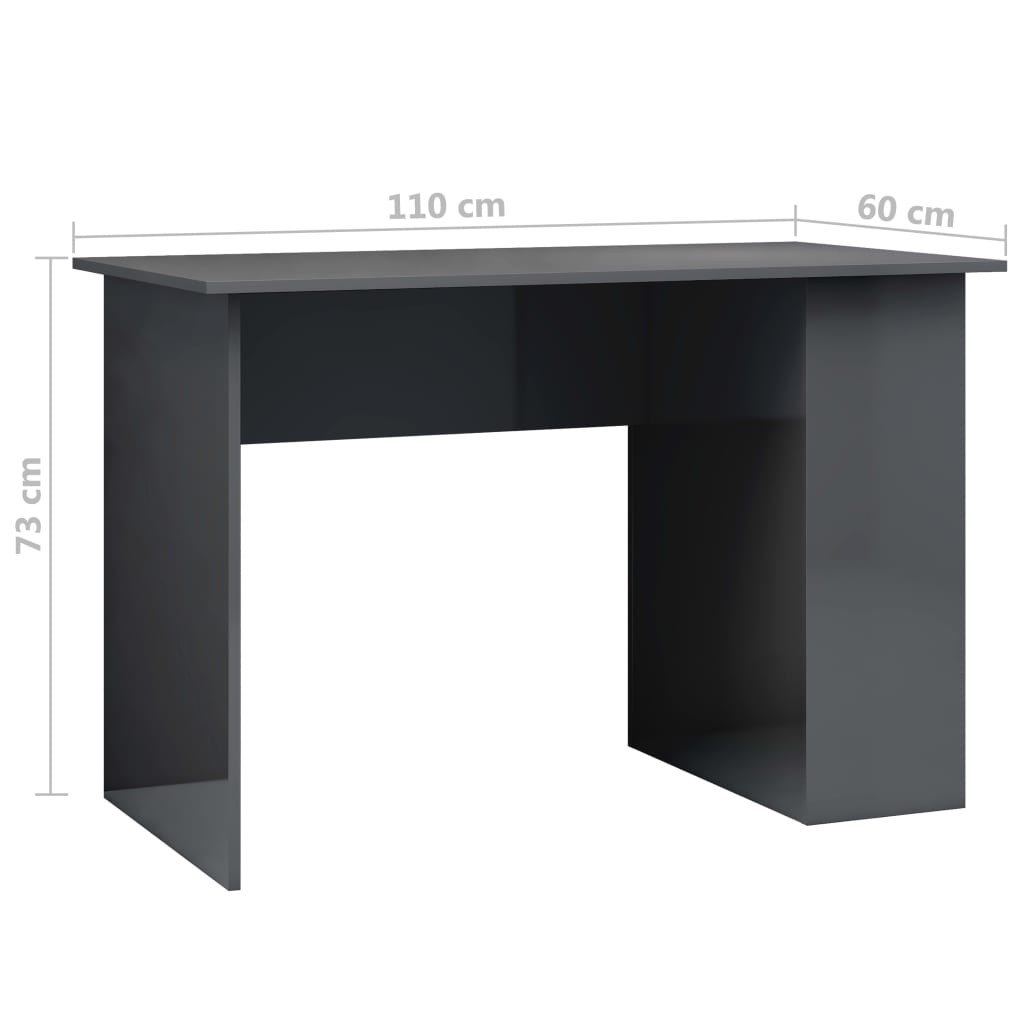 8719883739816_g_en_hd_4 vidaXL Desk High Gloss Grey 110x60x73 cm Engineered Wood - Image 7