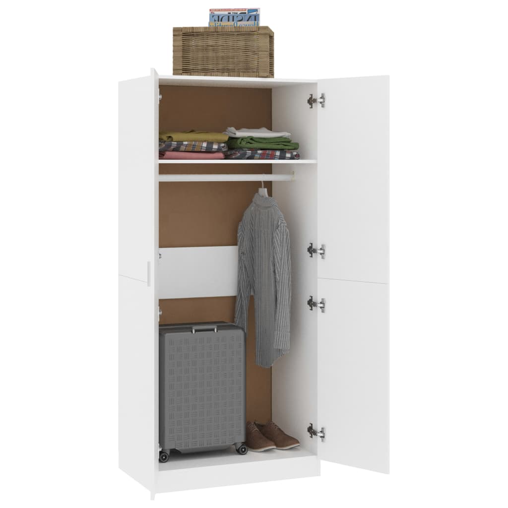 8719883740188_g_en_hd_2 vidaXL Wardrobe White 80x52x180 cm Engineered Wood - Image 5