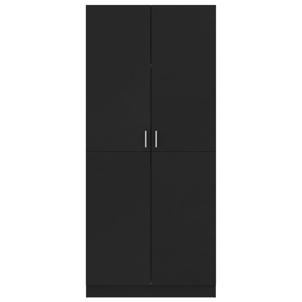 8719883740195_g_en_hd_4 vidaXL Wardrobe Black 80x52x180 cm Engineered Wood - Image 7