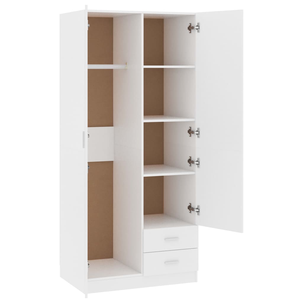 8719883740362_g_en_hd_3 vidaXL Wardrobe White 80x52x180 cm Engineered Wood - Image 6