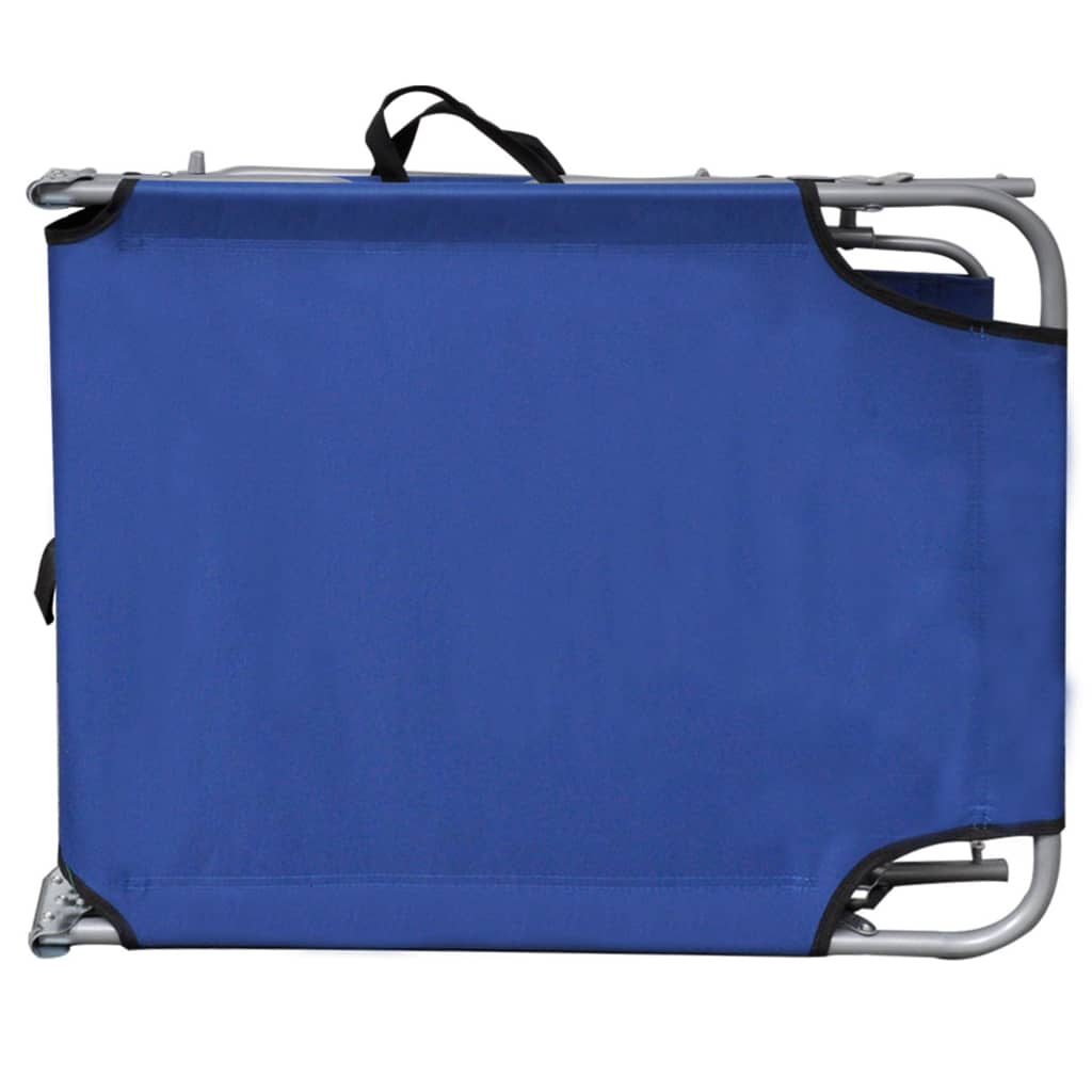 8719883741987_g_en_hd_3 vidaXL Folding Sun Lounger with Canopy Blue Aluminium - Image 4