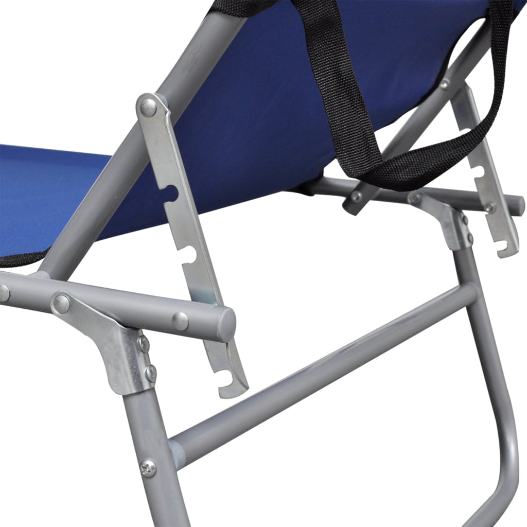 8719883741987_g_en_hd_4 vidaXL Folding Sun Lounger with Canopy Blue Aluminium - Image 5