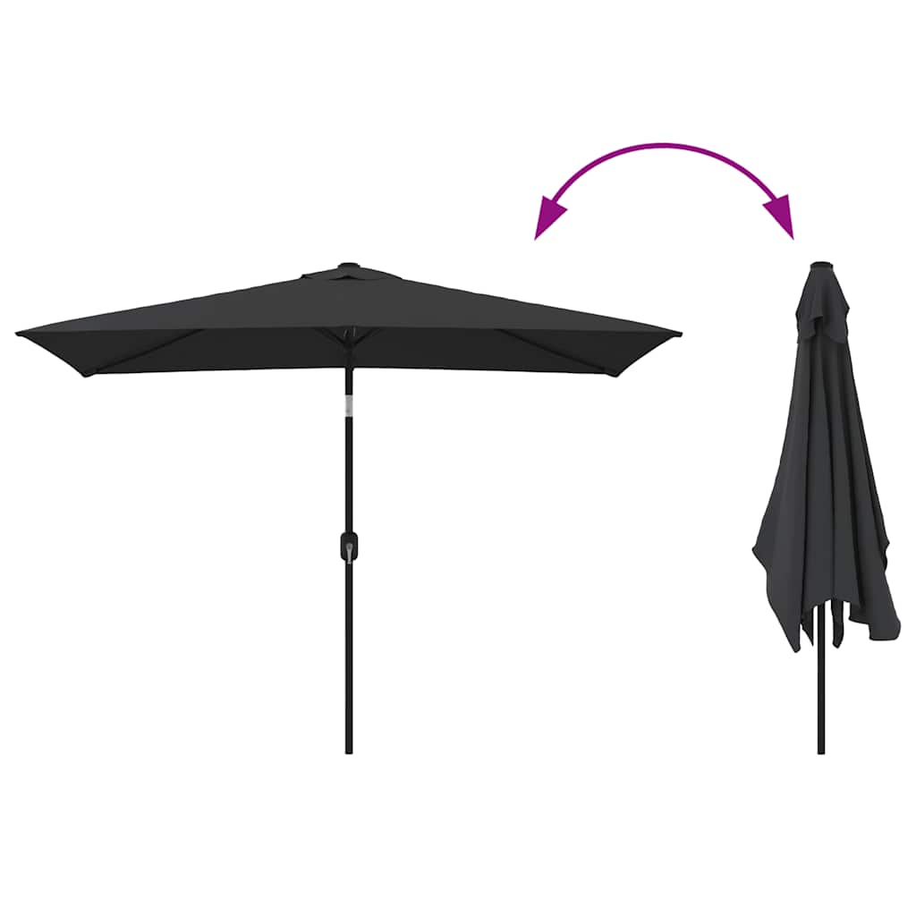 8719883744551_g_en_hd_4 vidaXL Garden Parasol with Metal Pole 300x200 cm Black - Image 6