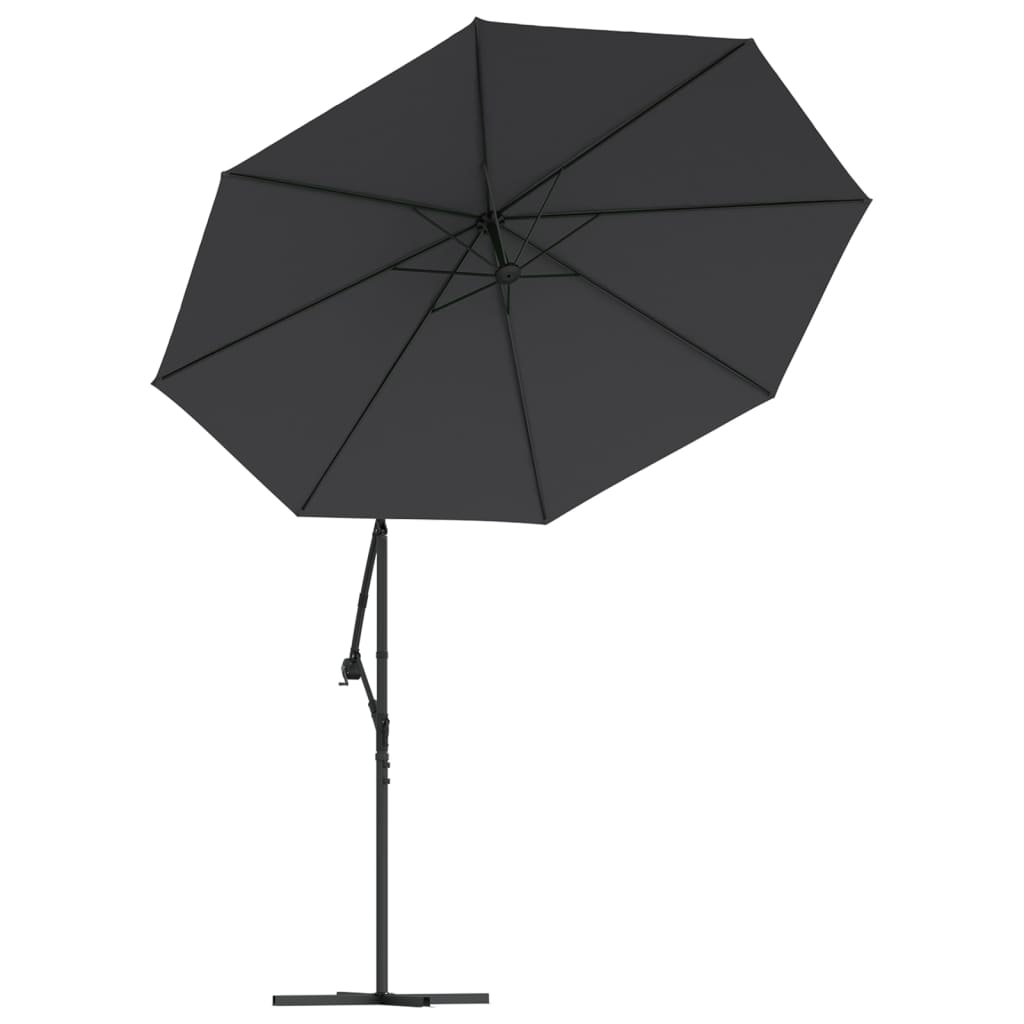 8719883744636_g_en_hd_3 vidaXL Cantilever Garden Parasol with LED Lights and Steel Pole 300 cm Black - Image 5
