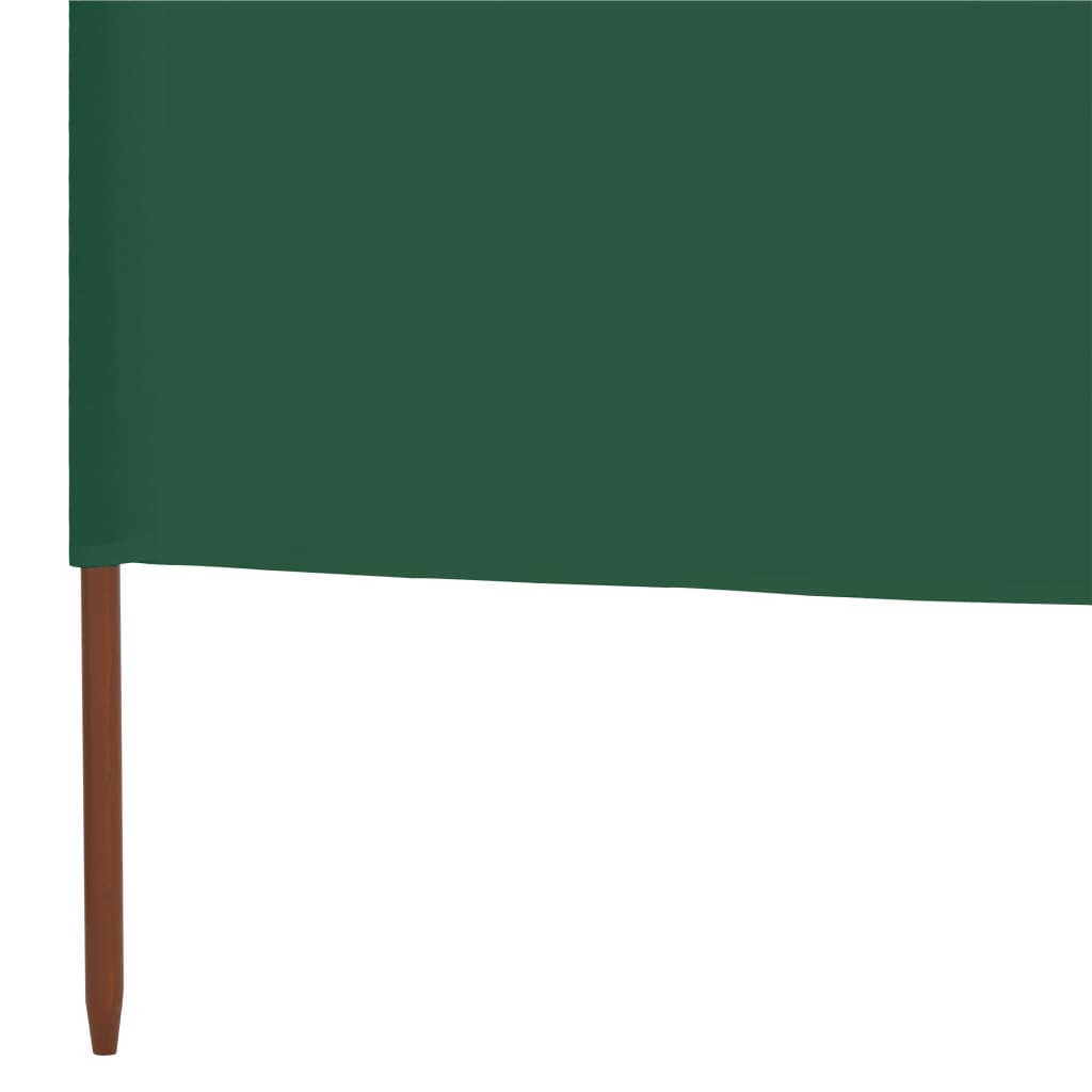 8719883744940_g_en_hd_4 vidaXL 5-panel Wind Screen Fabric 600x160 cm Green - Image 5