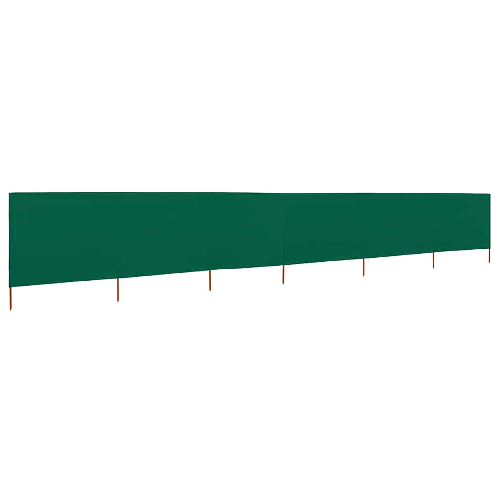 8719883745084_g_en_hd_1 vidaXL 6-panel Wind Screen Fabric 800x160 cm Green - Image 2