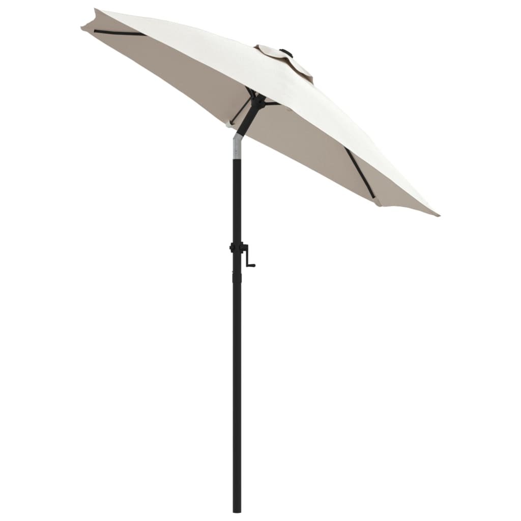 8719883745312_g_en_hd_1 vidaXL Garden Parasol Sand White 200x224 cm Aluminium - Image 3