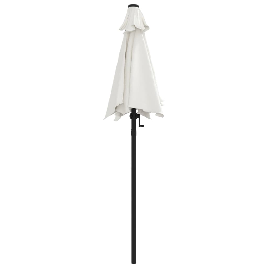 8719883745312_g_en_hd_2 vidaXL Garden Parasol Sand White 200x224 cm Aluminium - Image 4
