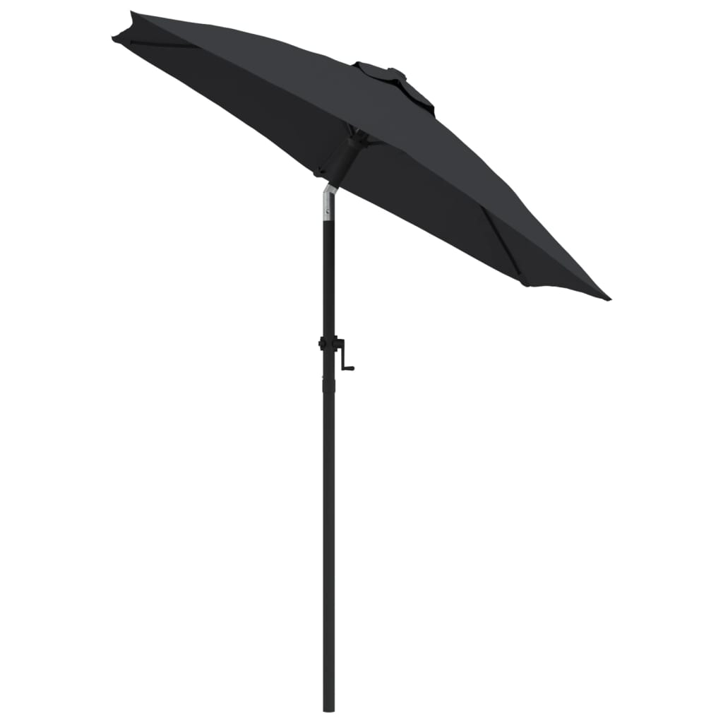 8719883745374_g_en_hd_1 vidaXL Garden Parasol Black 200x224 cm Aluminium - Image 3