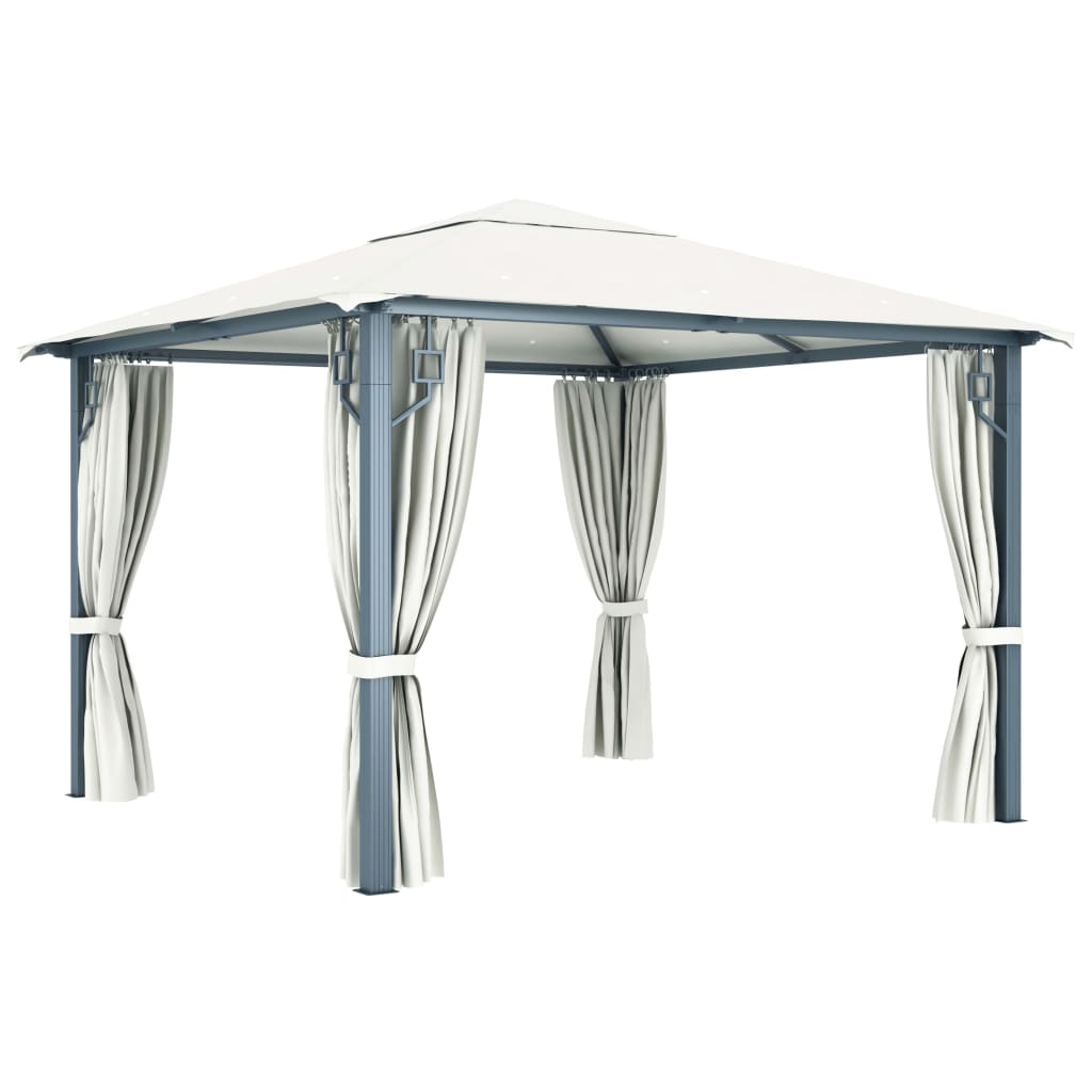 8719883745589_g_en_hd_3 vidaXL Gazebo with Curtain 300x300 cm Cream Aluminium - Image 4