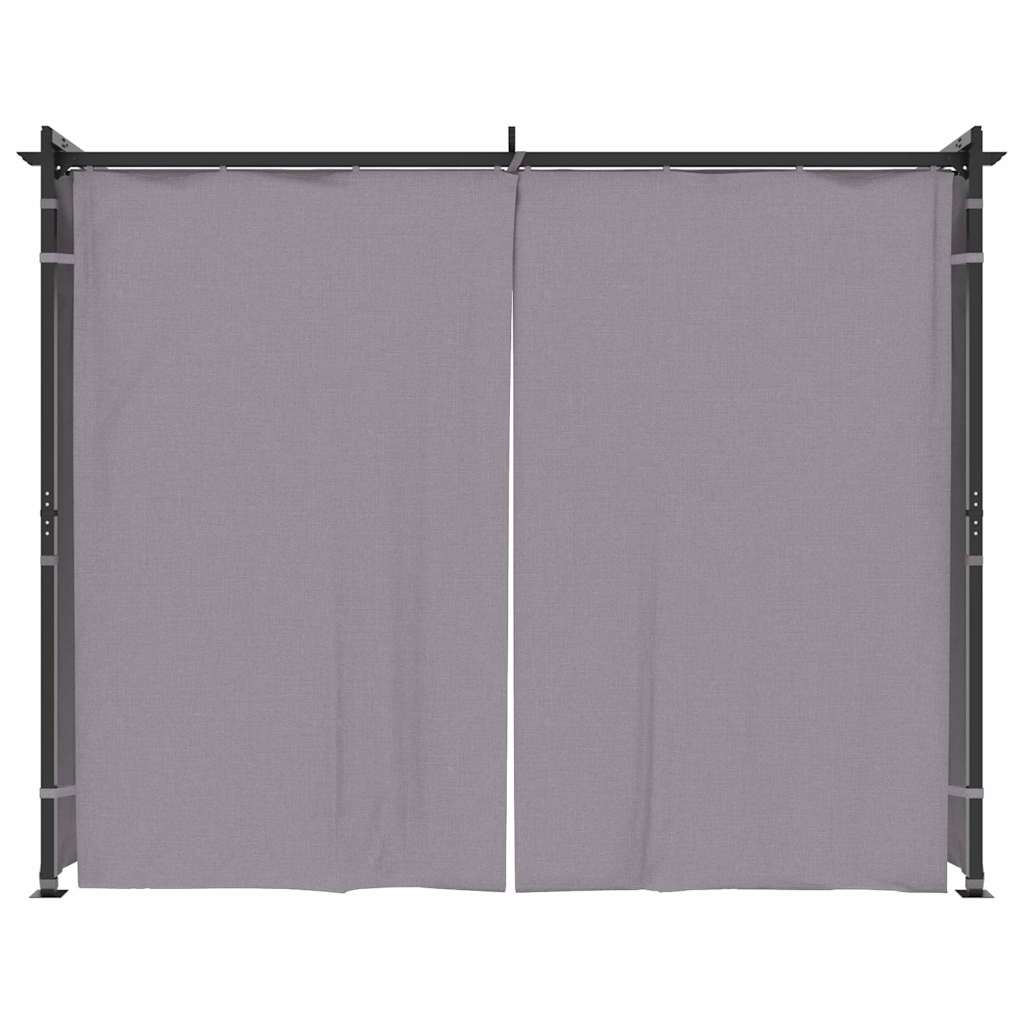 8719883745671_g_en_hd_1 vidaXL Gazebo with Curtains 3x3 m Anthracite Steel - Image 3
