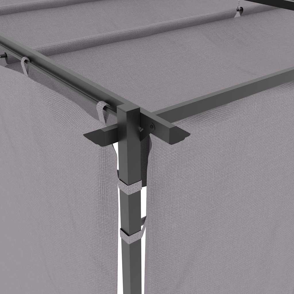 8719883745671_g_en_hd_4 vidaXL Gazebo with Curtains 3x3 m Anthracite Steel - Image 6