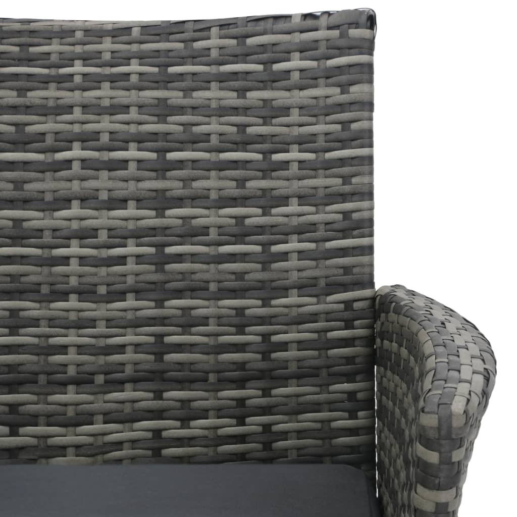8719883746104_g_en_hd_4 vidaXL 2-Seater Garden Sofa with Tea Table Poly Rattan Anthracite - Image 5