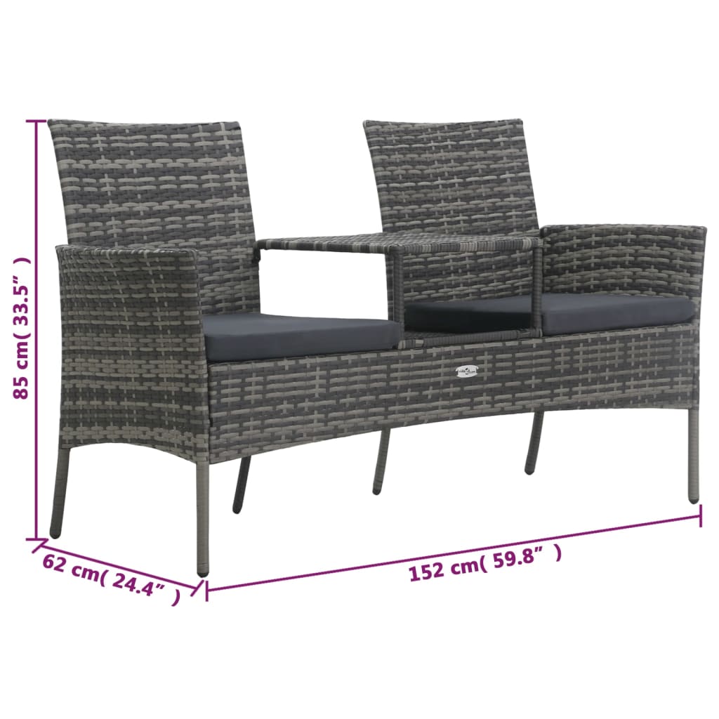 8719883746104_g_en_hd_6 vidaXL 2-Seater Garden Sofa with Tea Table Poly Rattan Anthracite - Image 7