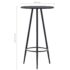 vidaXL Bar Table Black 60x107.5 cm MDF - Image 4