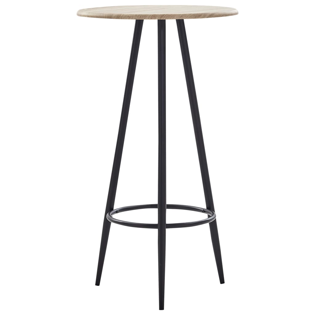 8719883746425_a_en_hd_1 vidaXL Bar Table Oak 60x107.5 cm MDF - Image 1