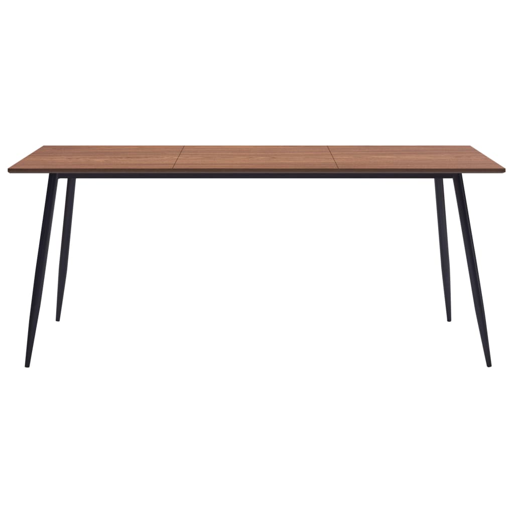 8719883746661_g_en_hd_1 vidaXL Dining Table Brown 200x100x75 cm MDF - Image 2