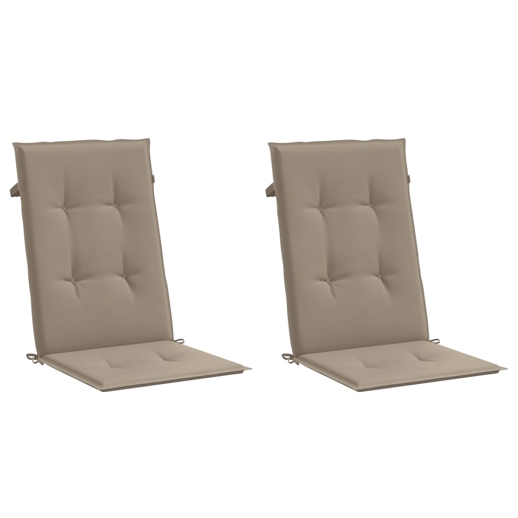 8719883752204_g_en_hd_1 vidaXL Garden Highback Chair Cushions 2 pcs Taupe 120x50x3 cm Fabric - Image 3