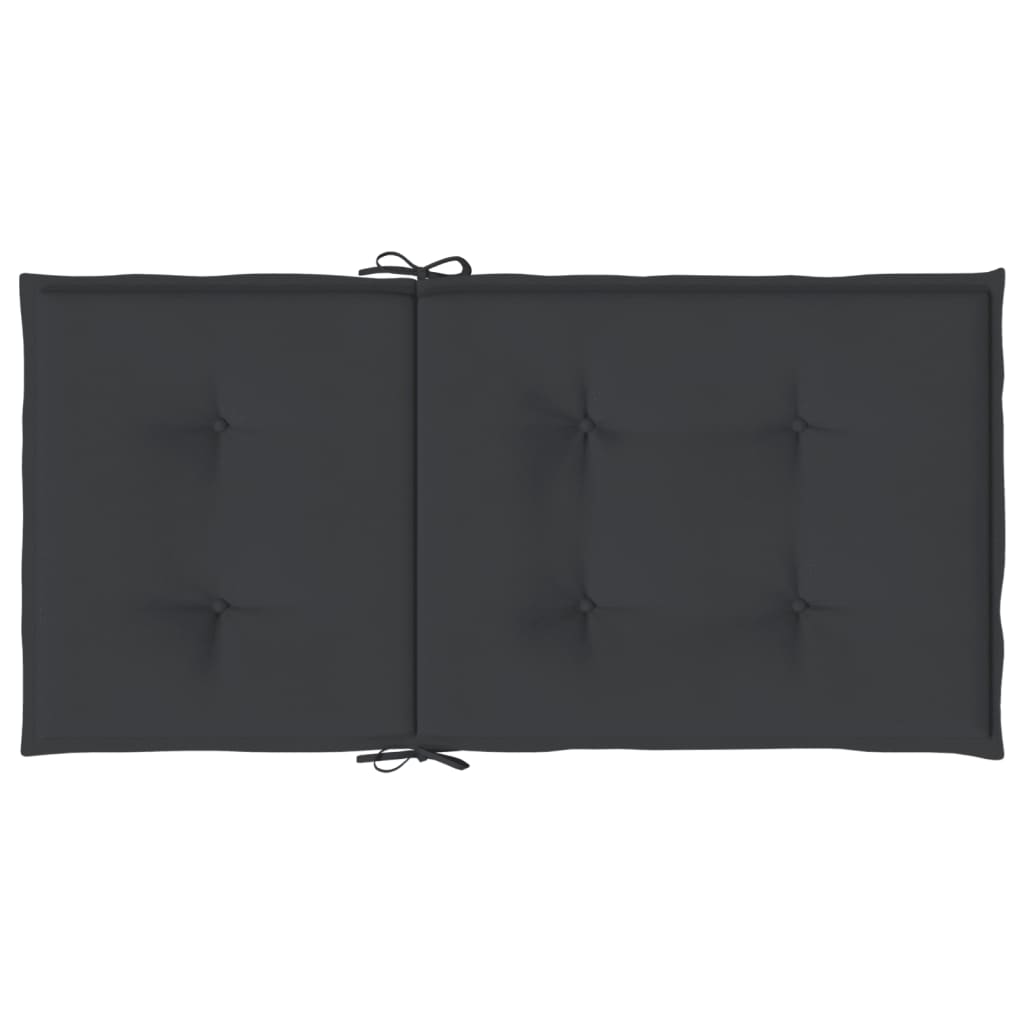 8719883752419_g_en_hd_5 vidaXL Garden Lowback Chair Cushions 4 pcs Black 100x50x3 cm Oxford Fabric - Image 7