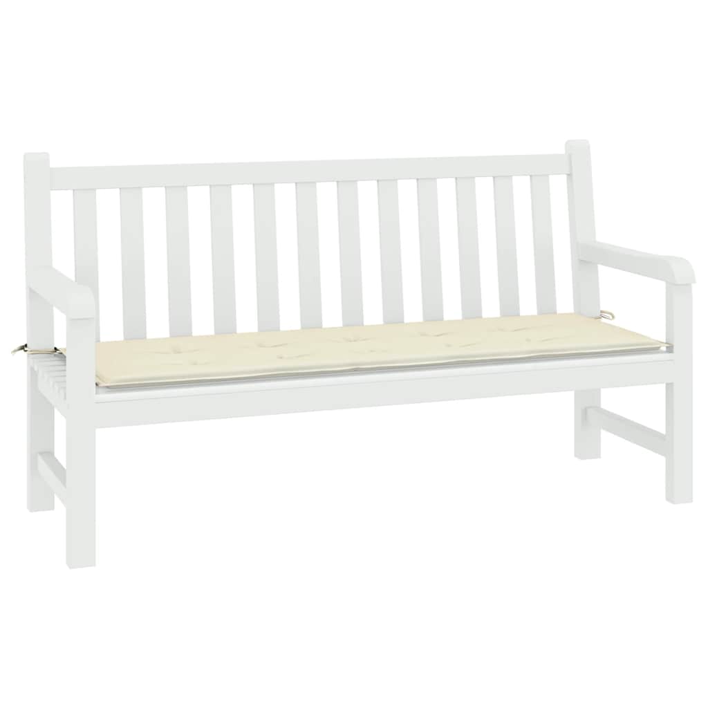 8719883752891_g_en_hd_1 vidaXL Garden Bench Cushion Cream 200x50x4 cm Oxford Fabric - Image 3