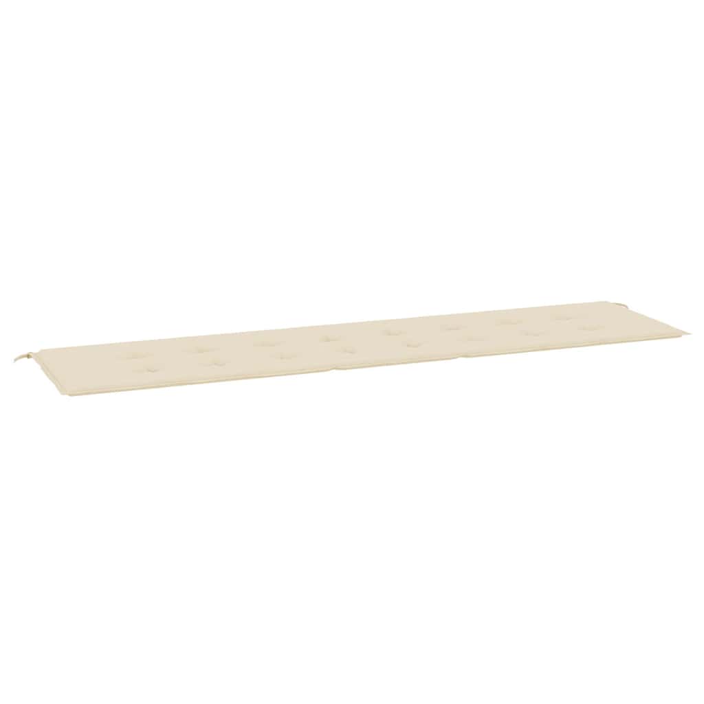 8719883752952_a_en_hd_1 vidaXL Garden Bench Cushion Beige 200x50x4 cm Oxford Fabric - Image 2