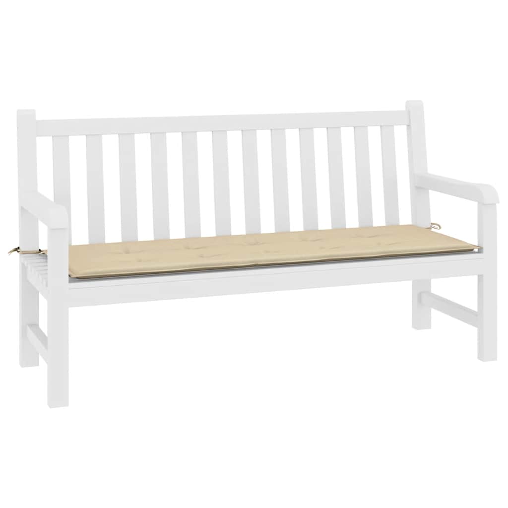 8719883752952_g_en_hd_1 vidaXL Garden Bench Cushion Beige 200x50x4 cm Oxford Fabric - Image 3